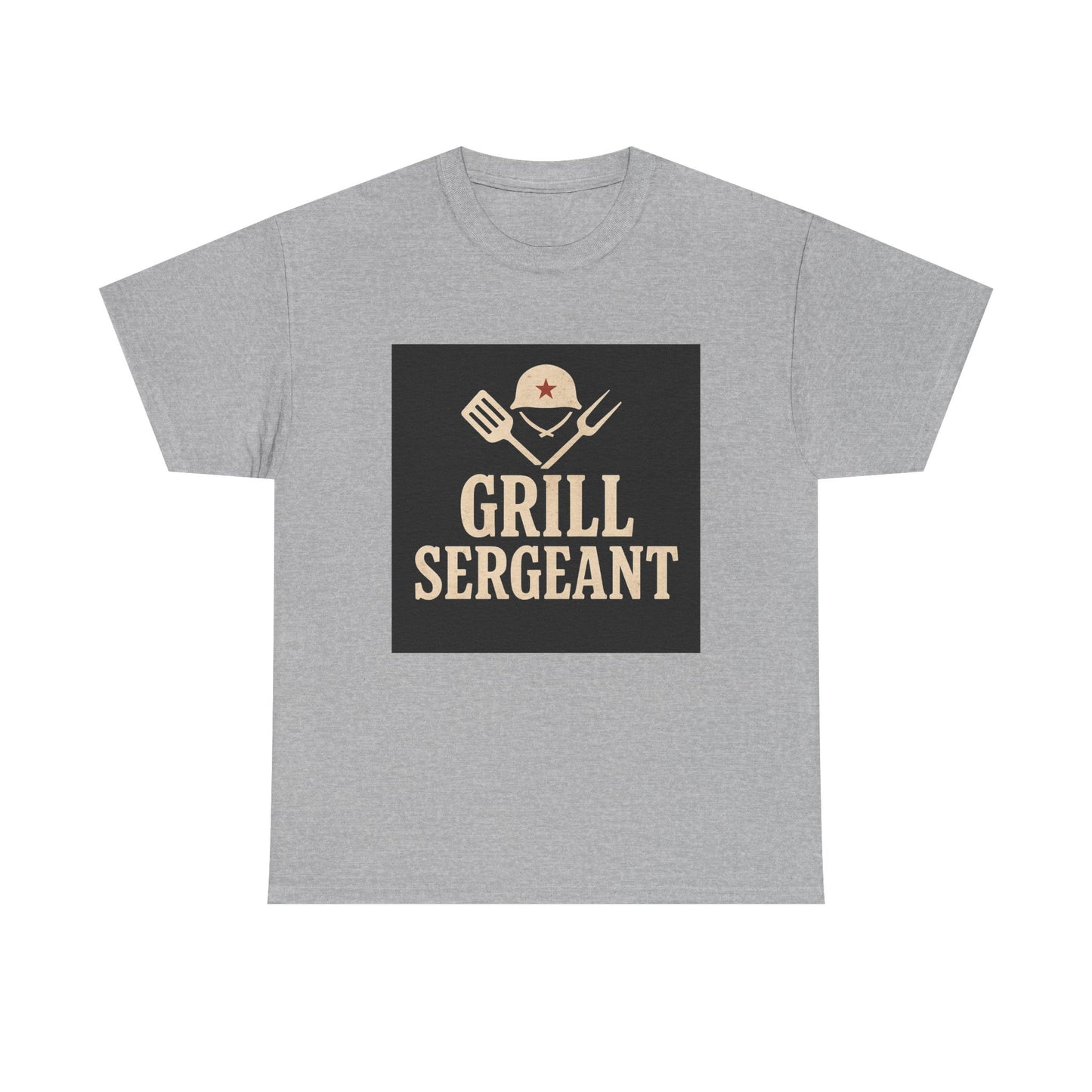 Grill Sergeant T-Shirt — Funny BBQ Chef Gift Shirt