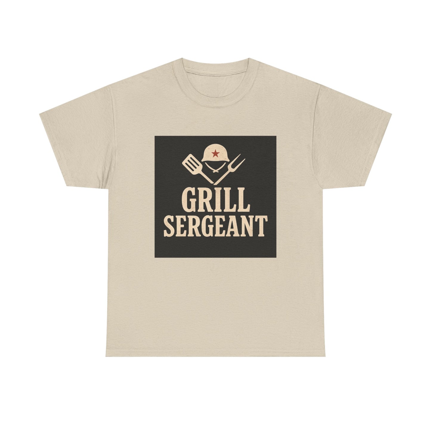 Grill Sergeant T-Shirt — Funny BBQ Chef Gift Shirt
