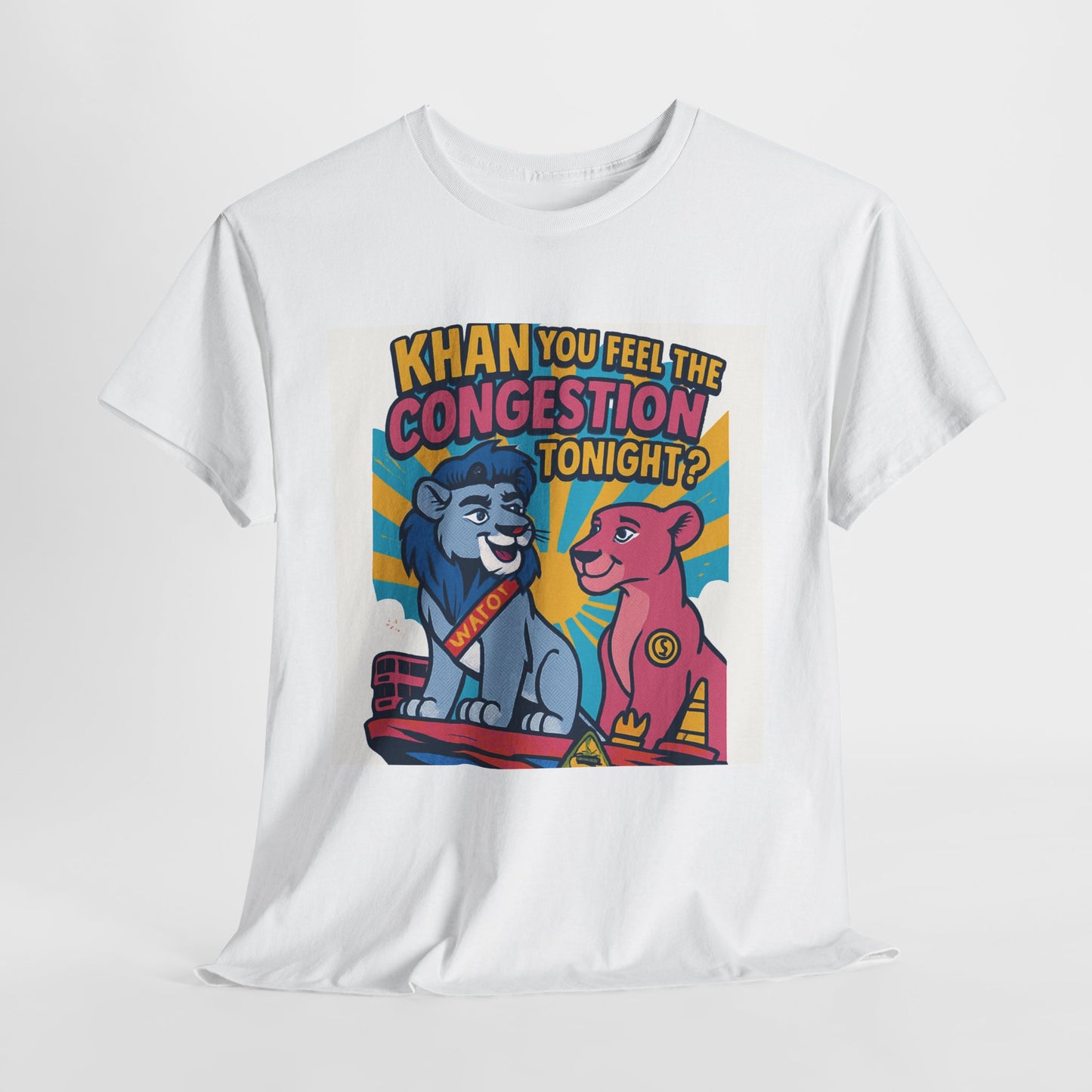 Khan You Feel The Congestion Tonight? Unisex Heavy Cotton Tee