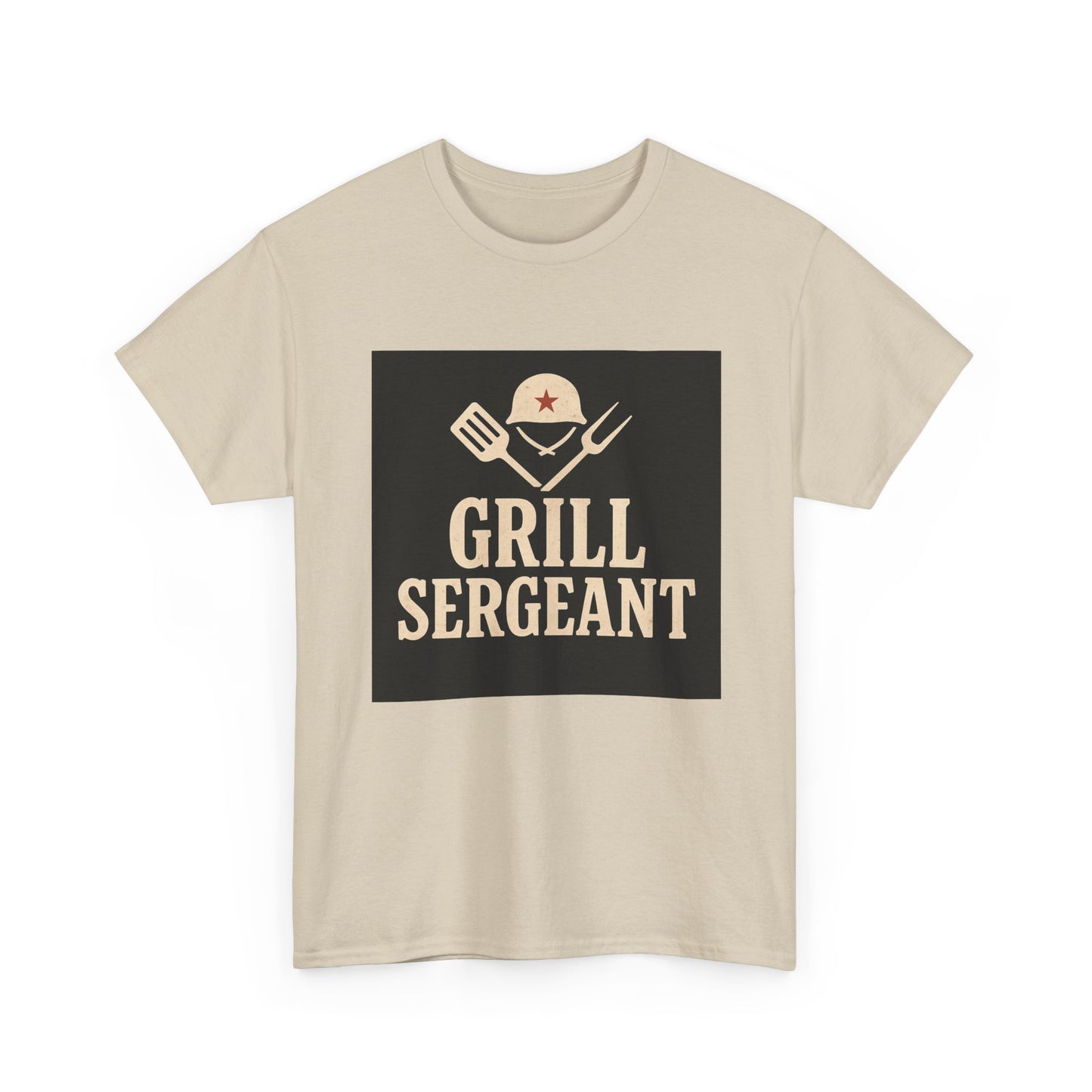 Grill Sergeant T-Shirt — Funny BBQ Chef Gift Shirt