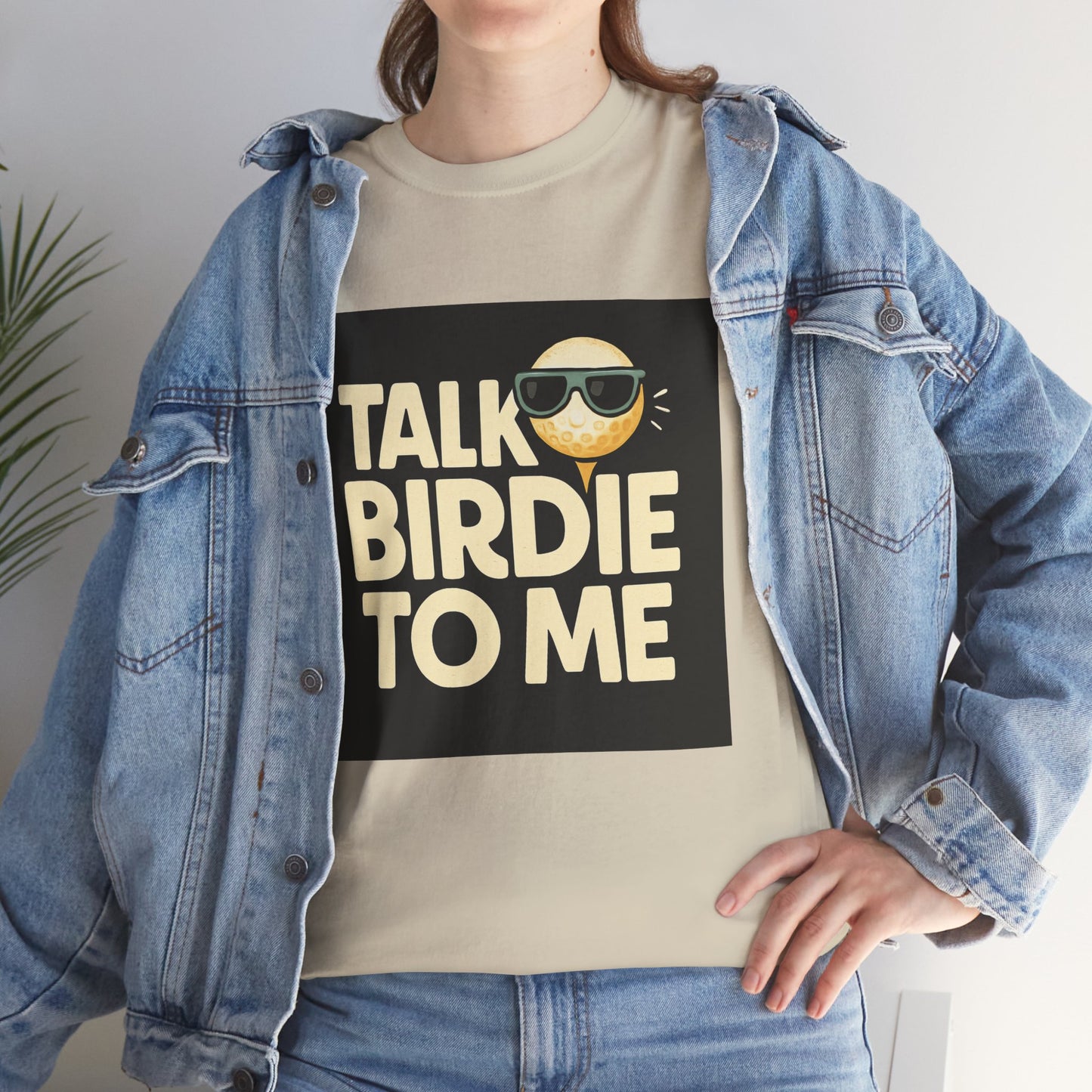 "Talk Birdie To Me" Funny Golf T shirt