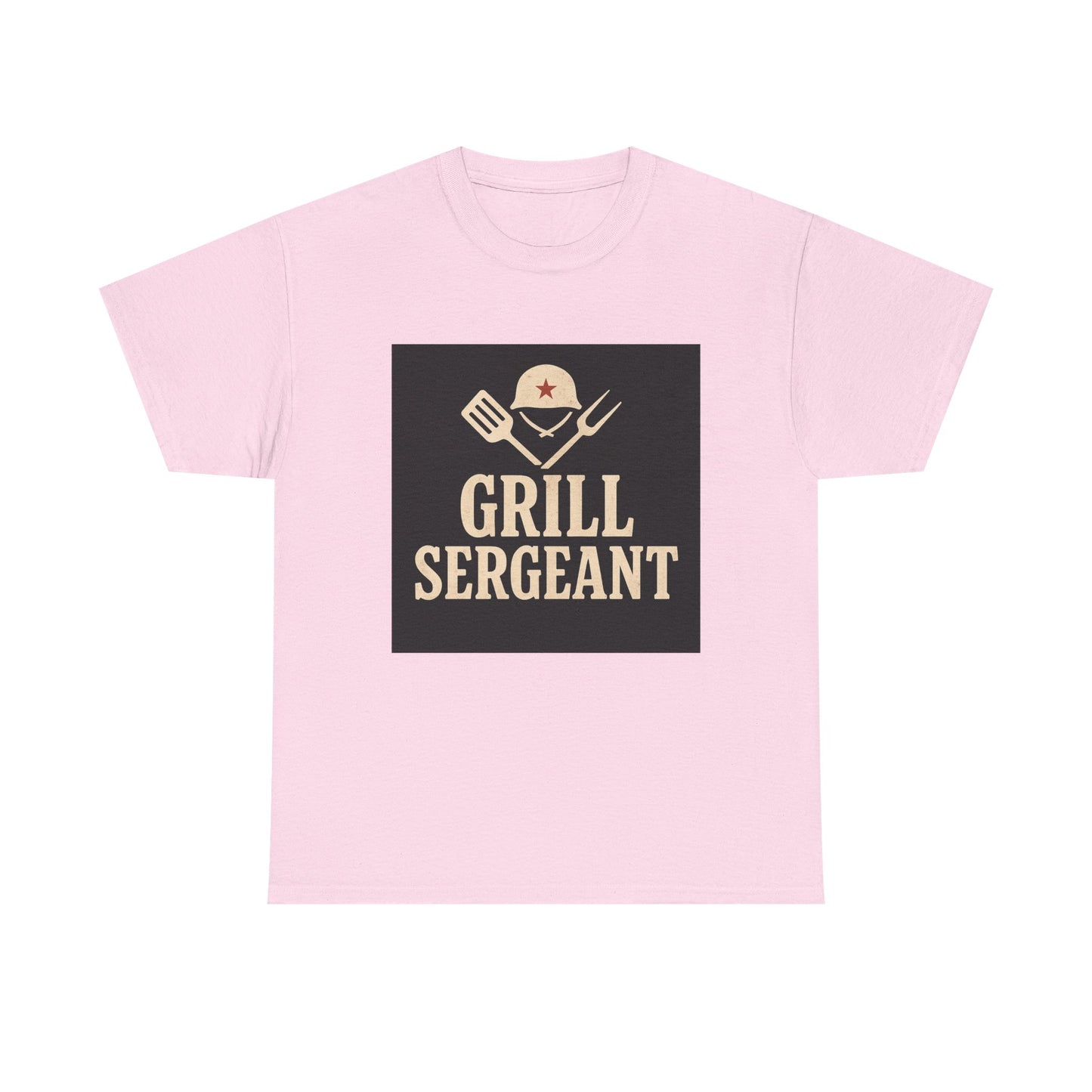 Grill Sergeant T-Shirt — Funny BBQ Chef Gift Shirt