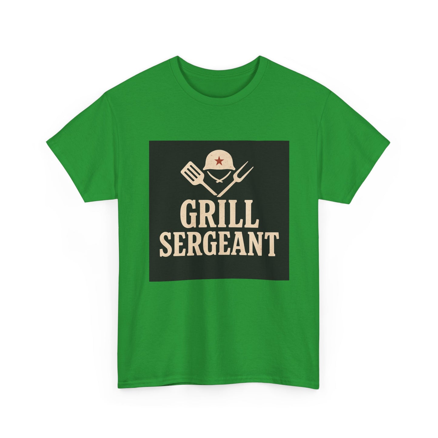 Grill Sergeant T-Shirt — Funny BBQ Chef Gift Shirt