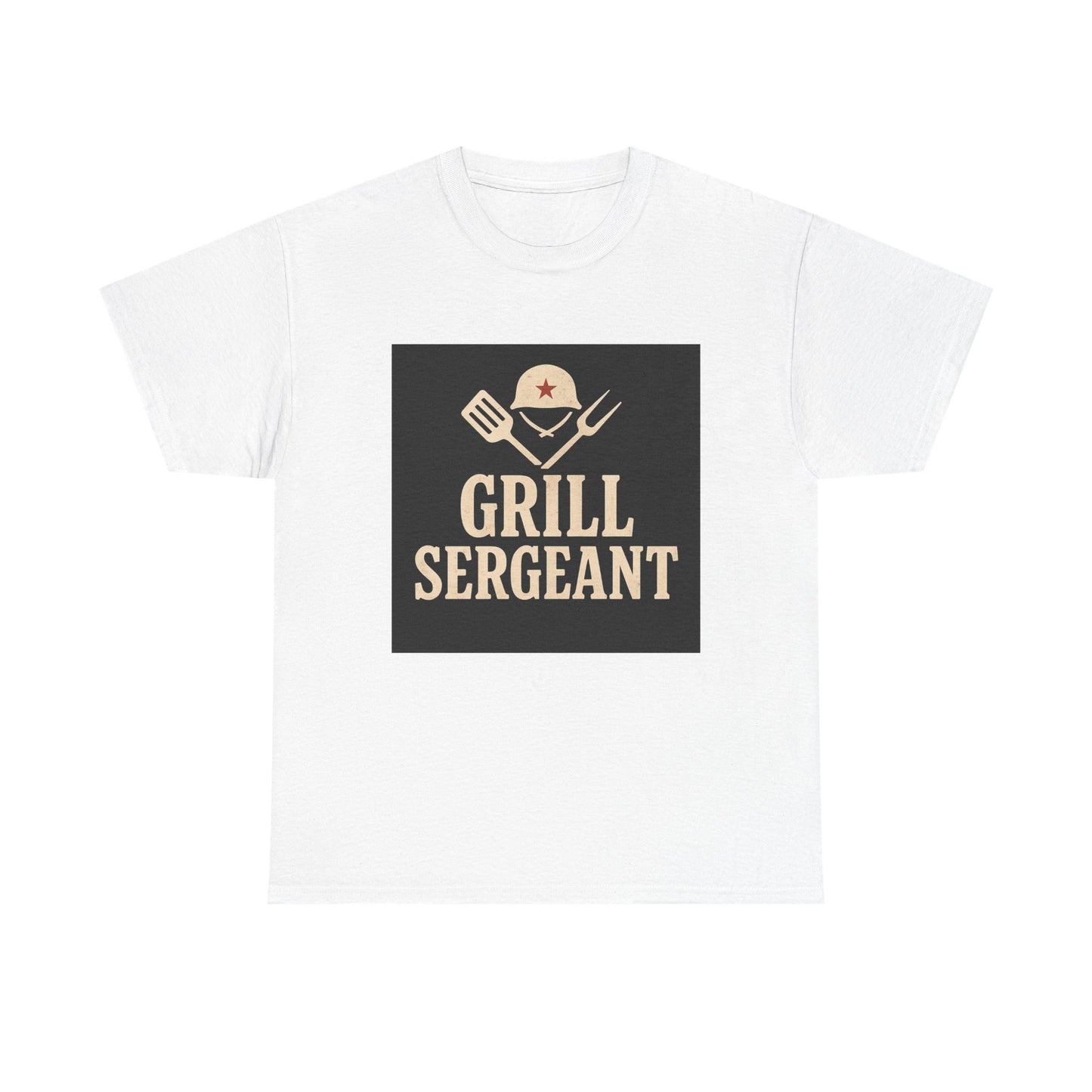 Grill Sergeant T-Shirt — Funny BBQ Chef Gift Shirt