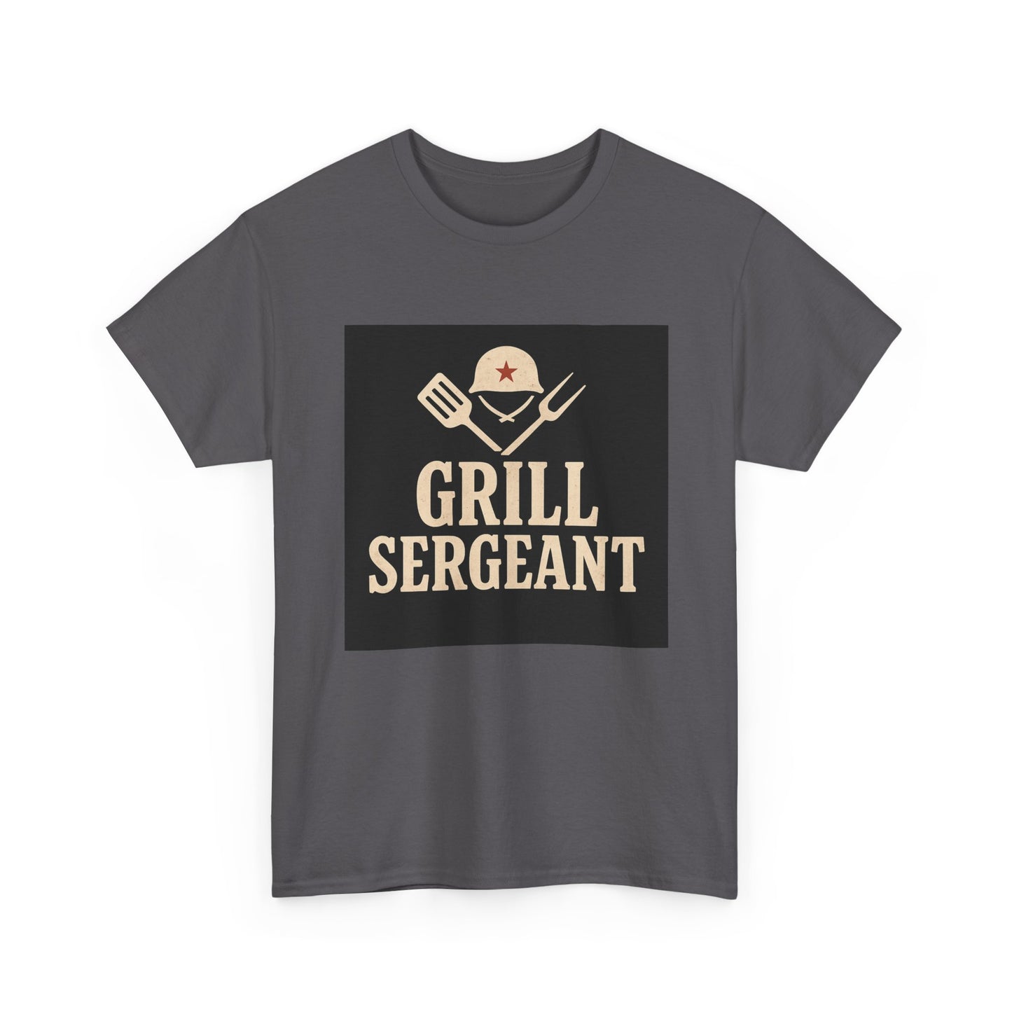 Grill Sergeant T-Shirt — Funny BBQ Chef Gift Shirt