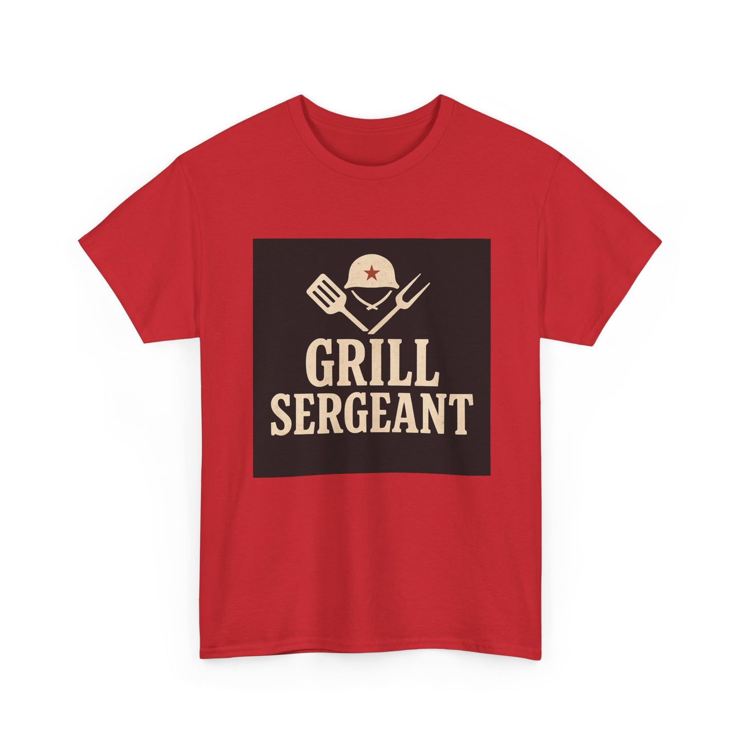 Grill Sergeant T-Shirt — Funny BBQ Chef Gift Shirt