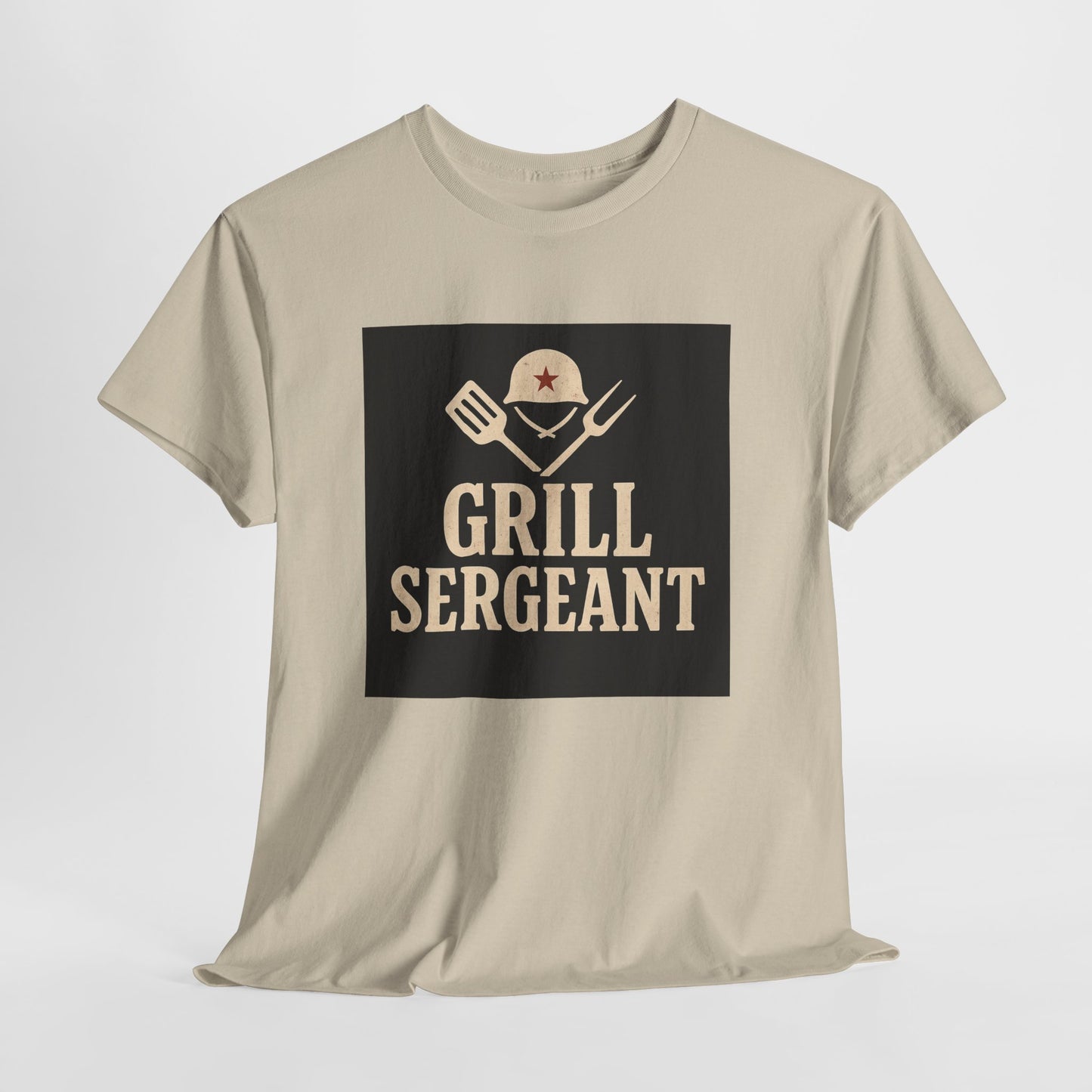 Grill Sergeant T-Shirt — Funny BBQ Chef Gift Shirt