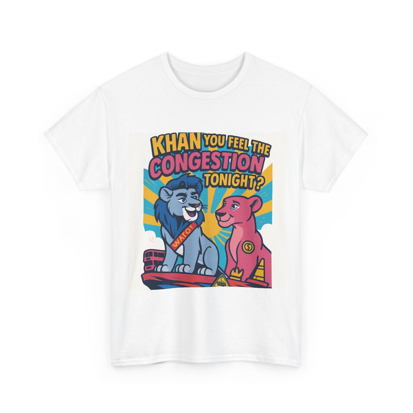 Khan You Feel The Congestion Tonight? Unisex Heavy Cotton Tee