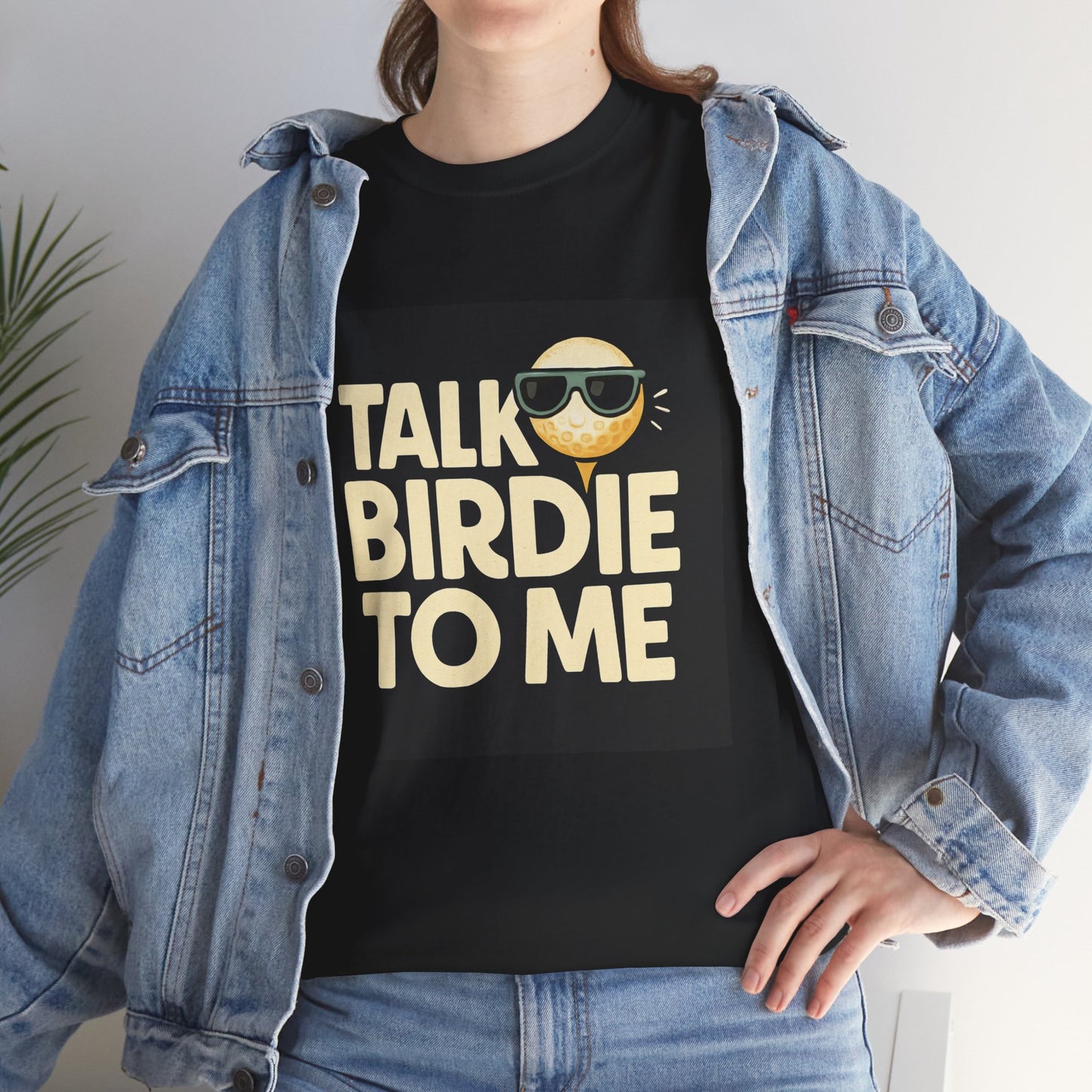 "Talk Birdie To Me" Funny Golf T shirt