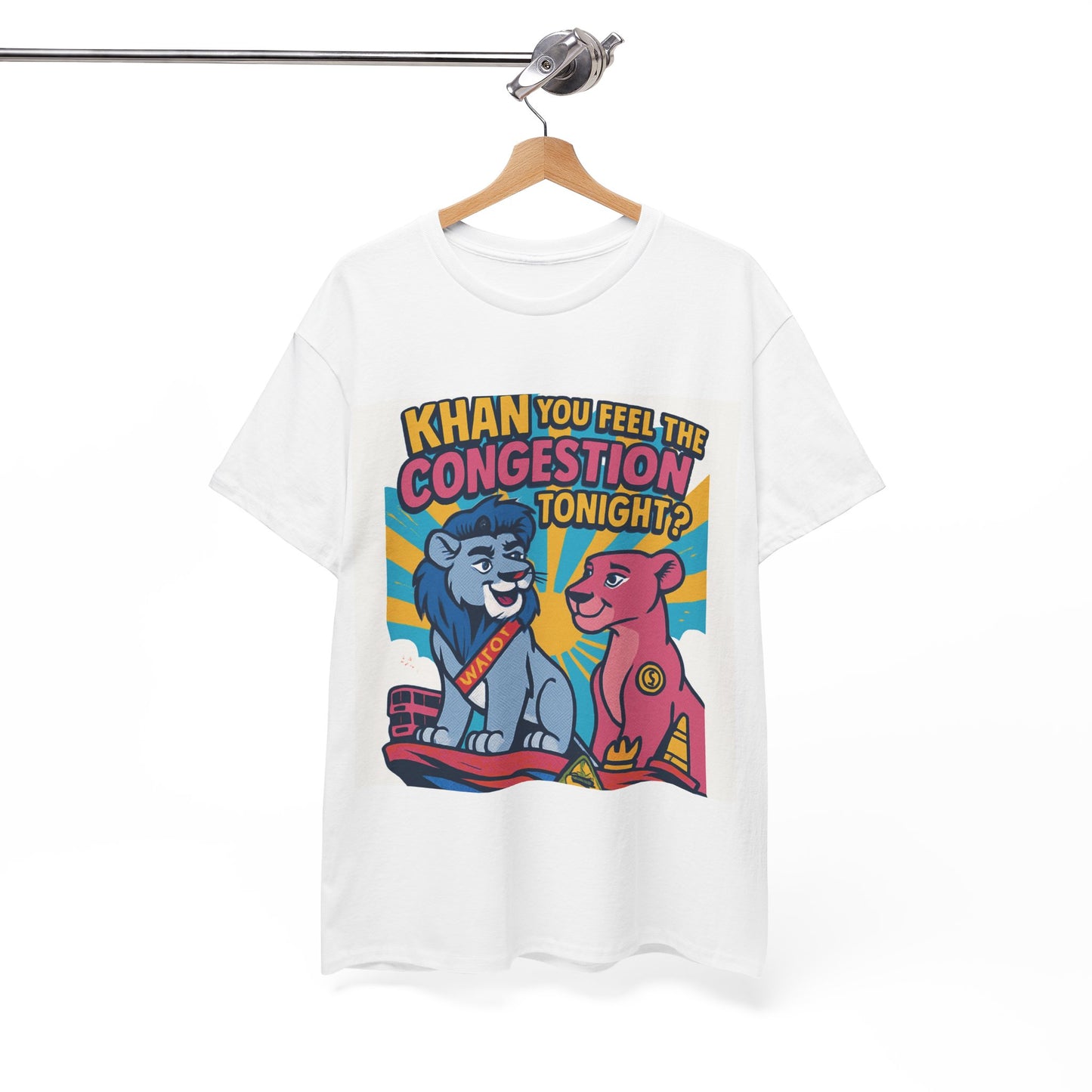 Khan You Feel The Congestion Tonight? Unisex Heavy Cotton Tee