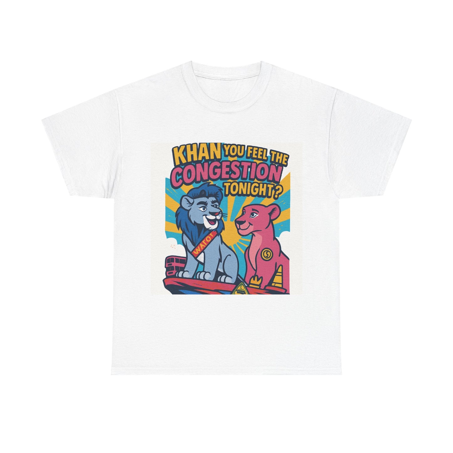 Khan You Feel The Congestion Tonight? Unisex Heavy Cotton Tee