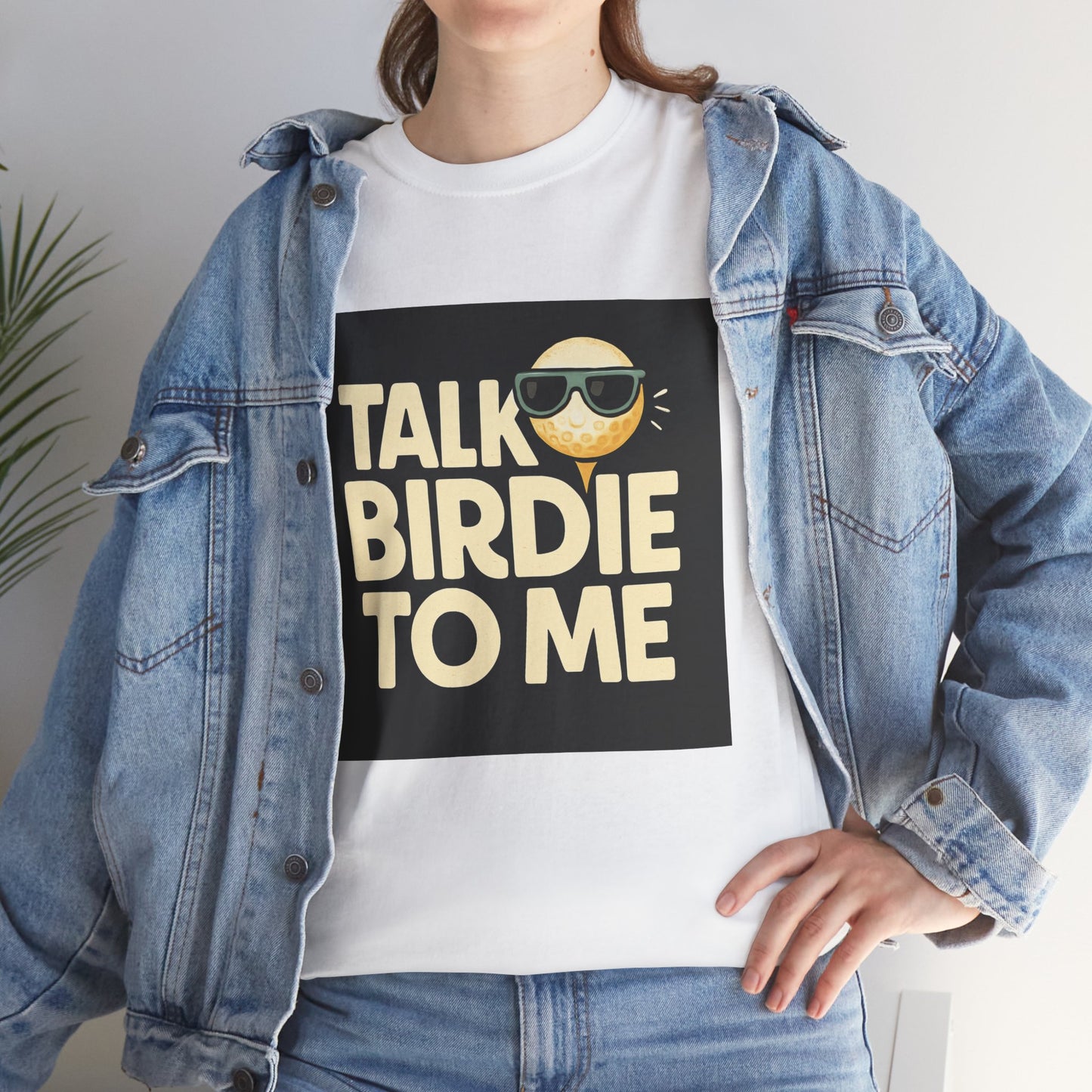 "Talk Birdie To Me" Funny Golf T shirt