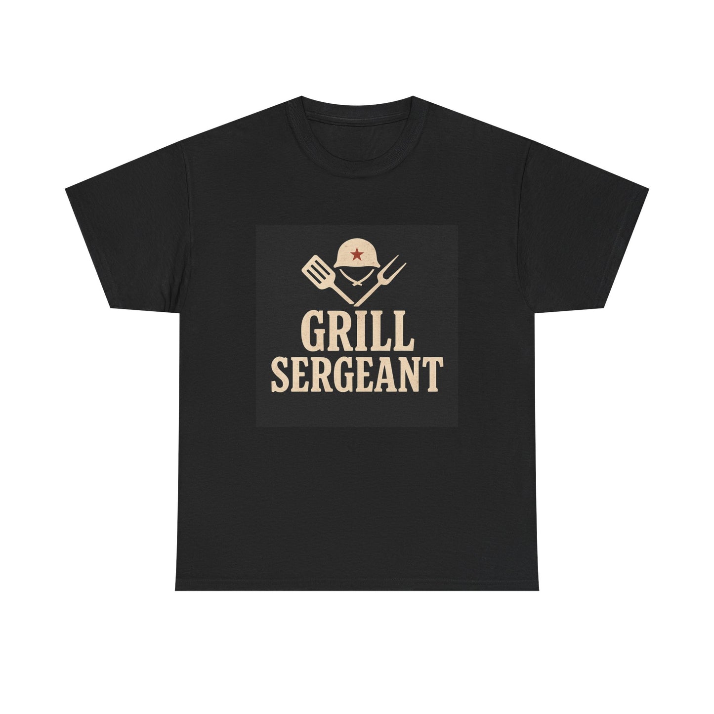 Grill Sergeant T-Shirt — Funny BBQ Chef Gift Shirt