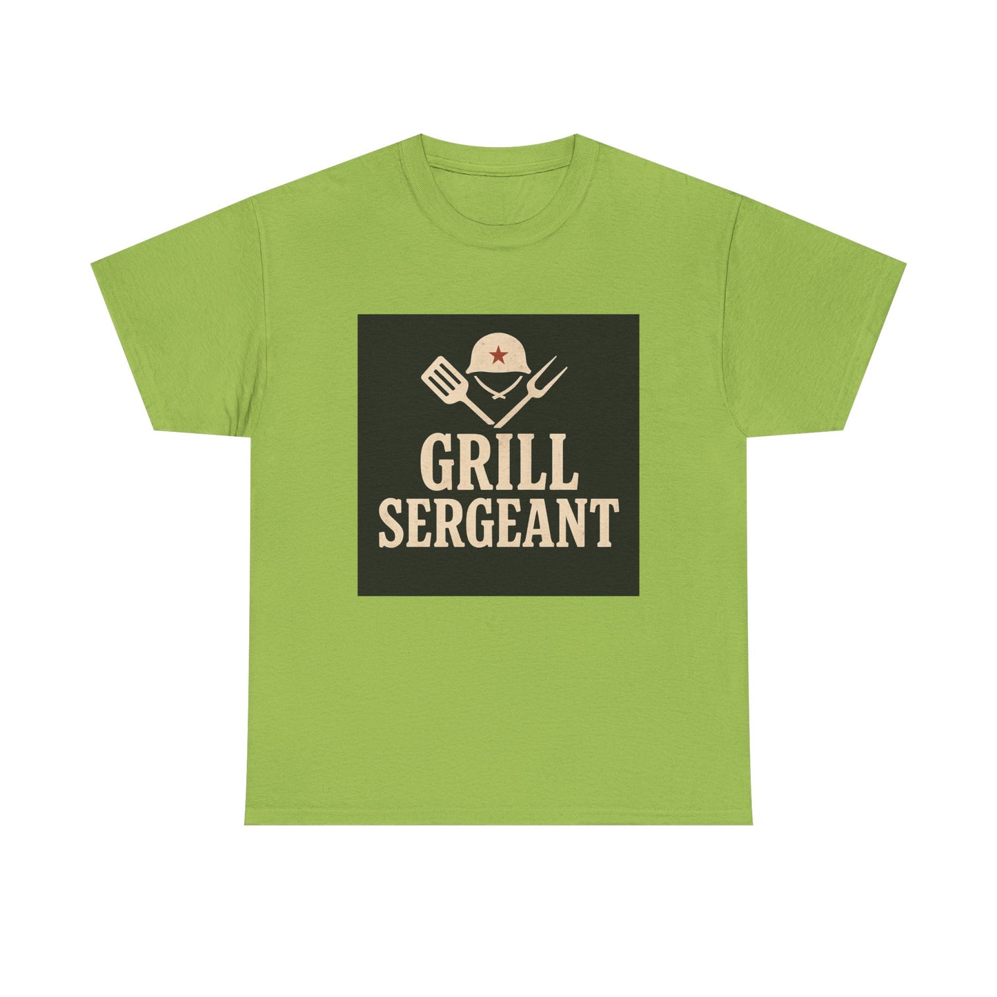 Grill Sergeant T-Shirt — Funny BBQ Chef Gift Shirt