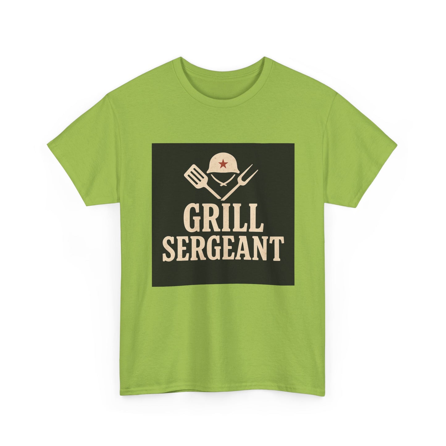 Grill Sergeant T-Shirt — Funny BBQ Chef Gift Shirt