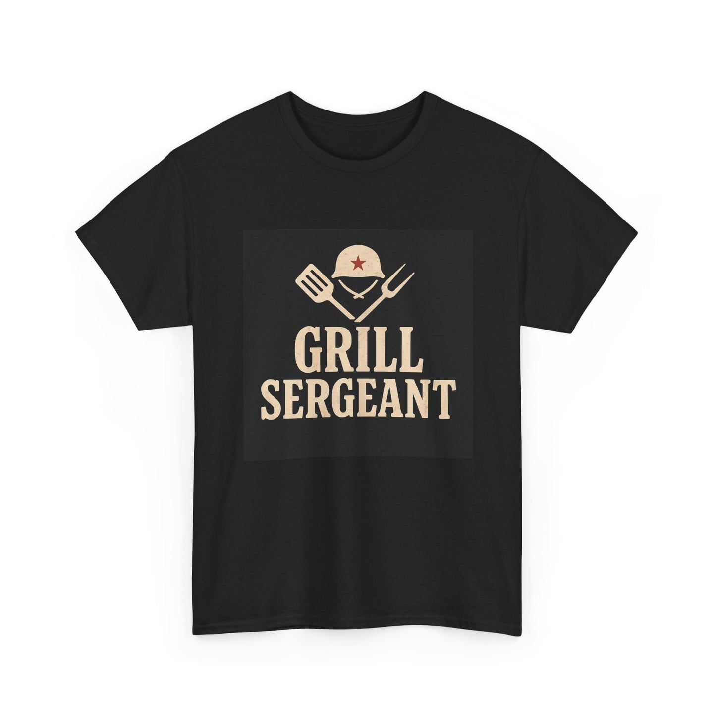 Grill Sergeant T-Shirt — Funny BBQ Chef Gift Shirt
