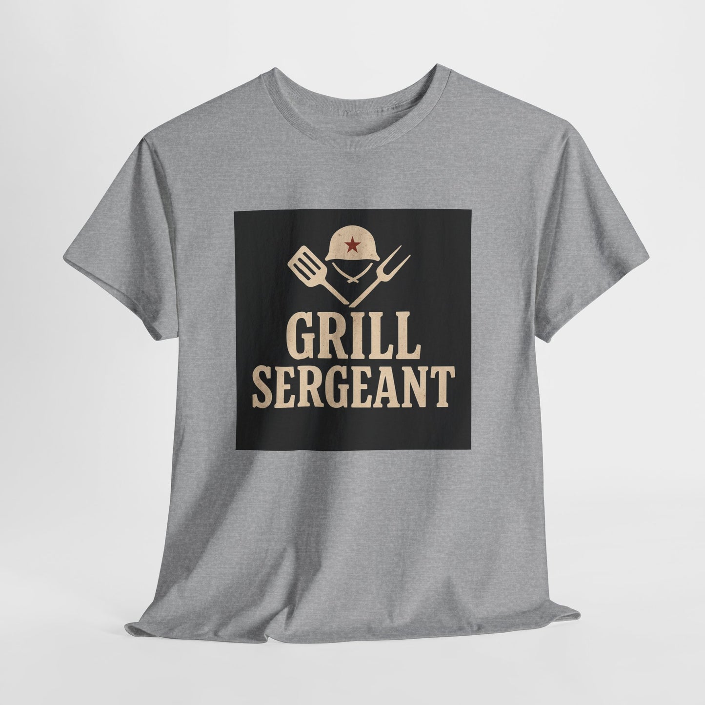 Grill Sergeant T-Shirt — Funny BBQ Chef Gift Shirt