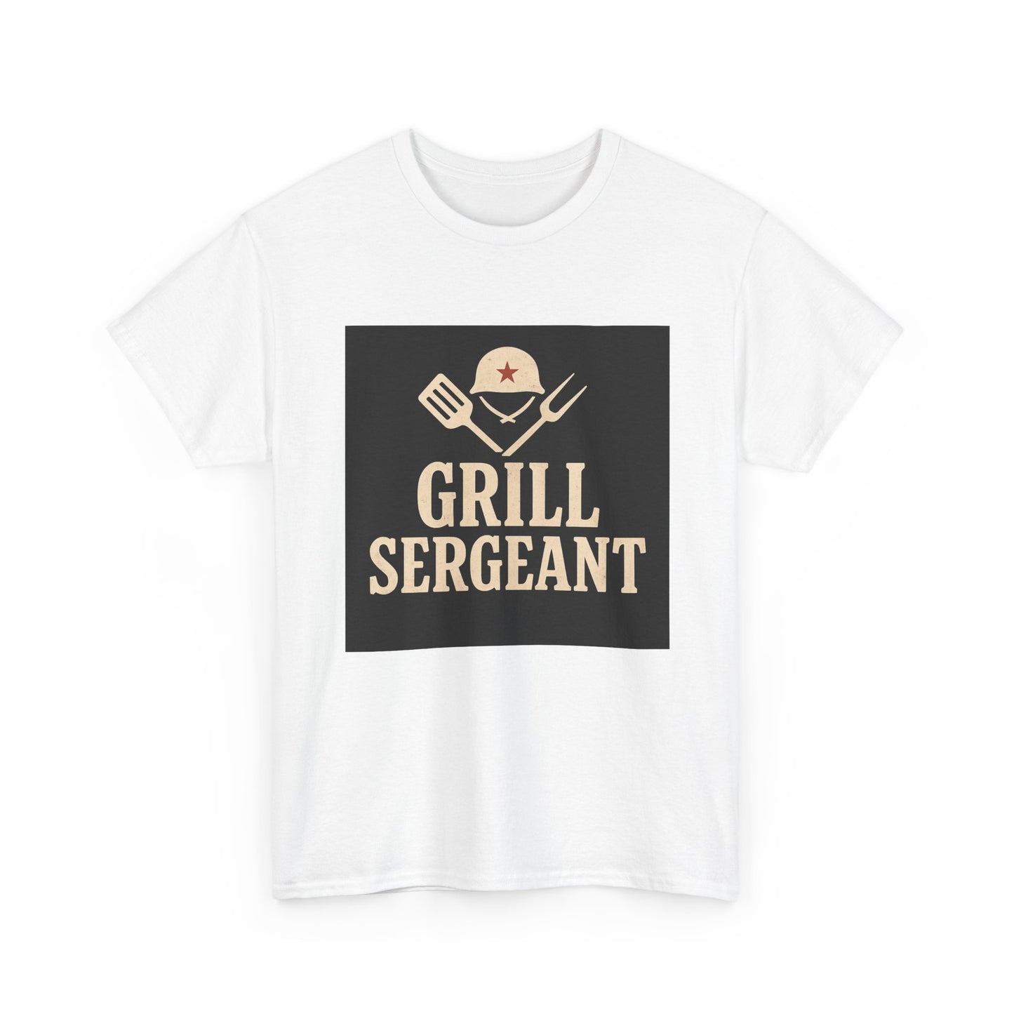 Grill Sergeant T-Shirt — Funny BBQ Chef Gift Shirt