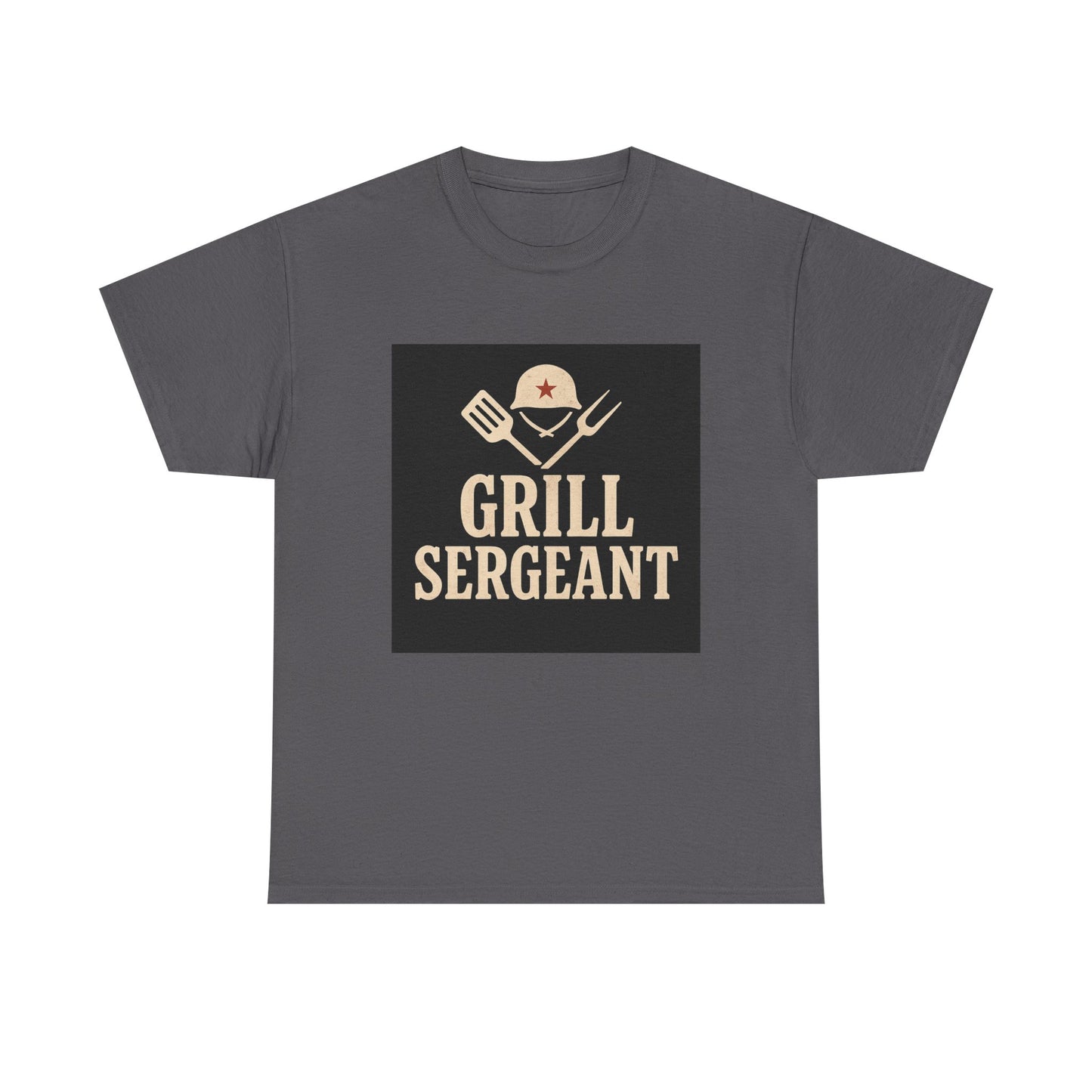 Grill Sergeant T-Shirt — Funny BBQ Chef Gift Shirt