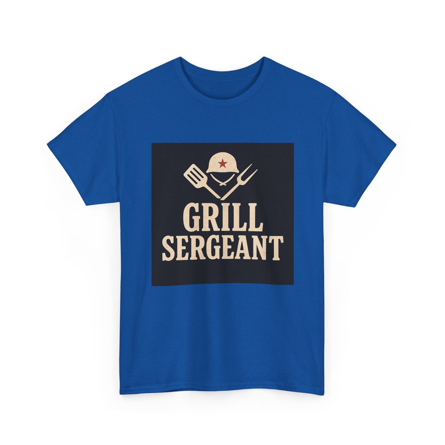 Grill Sergeant T-Shirt — Funny BBQ Chef Gift Shirt