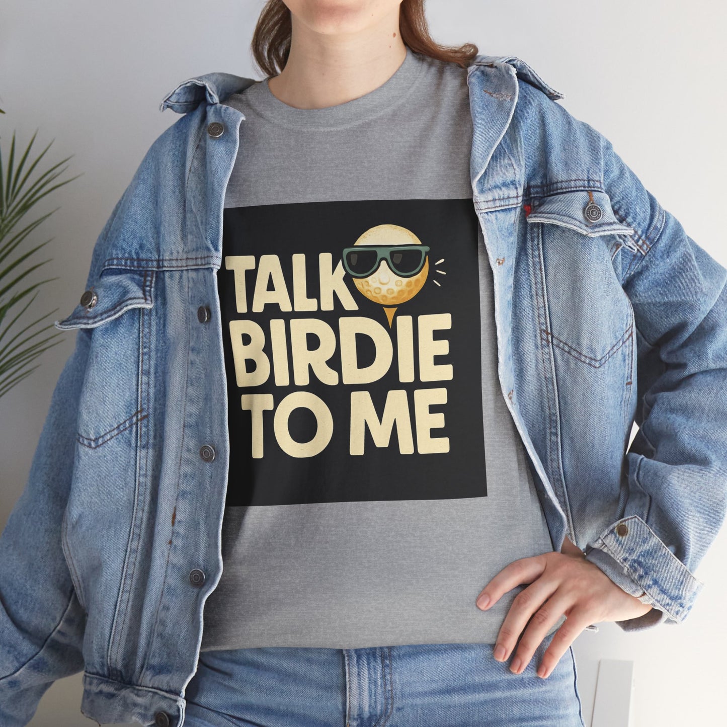 "Talk Birdie To Me" Funny Golf T shirt