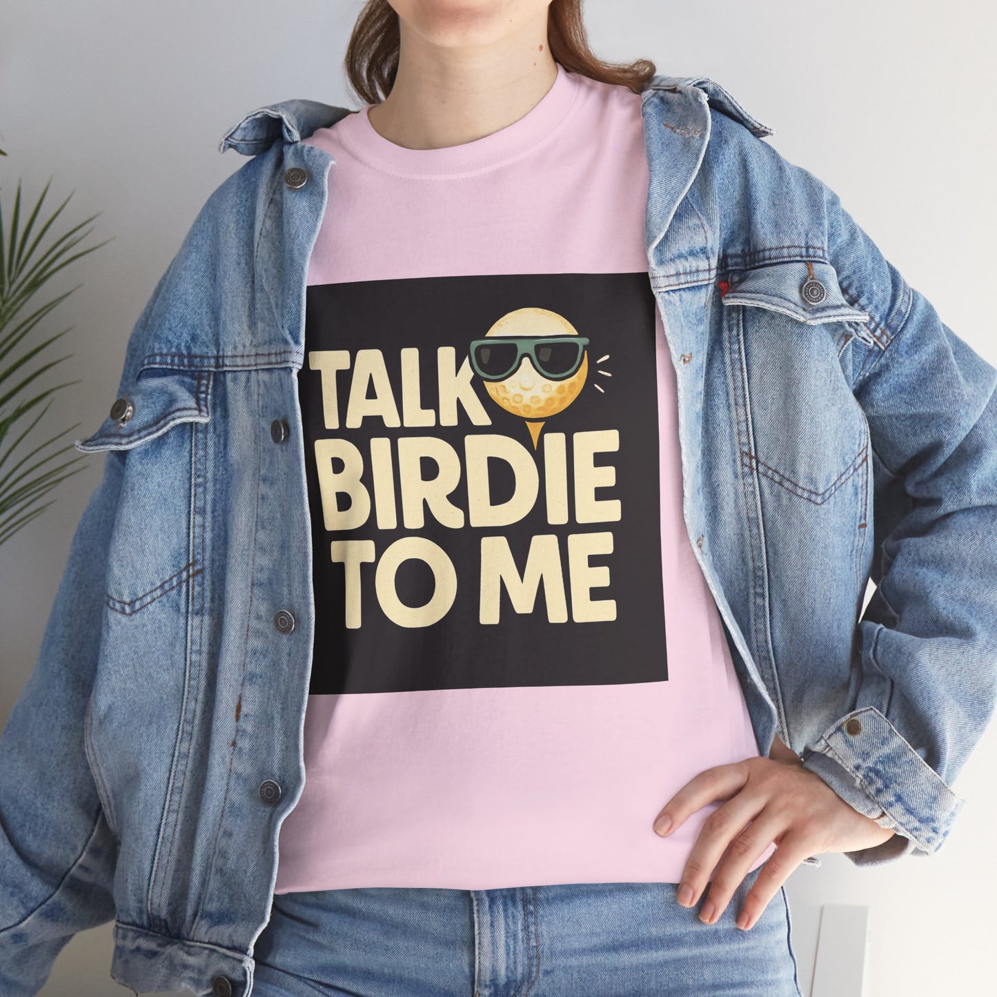 "Talk Birdie To Me" Funny Golf T shirt