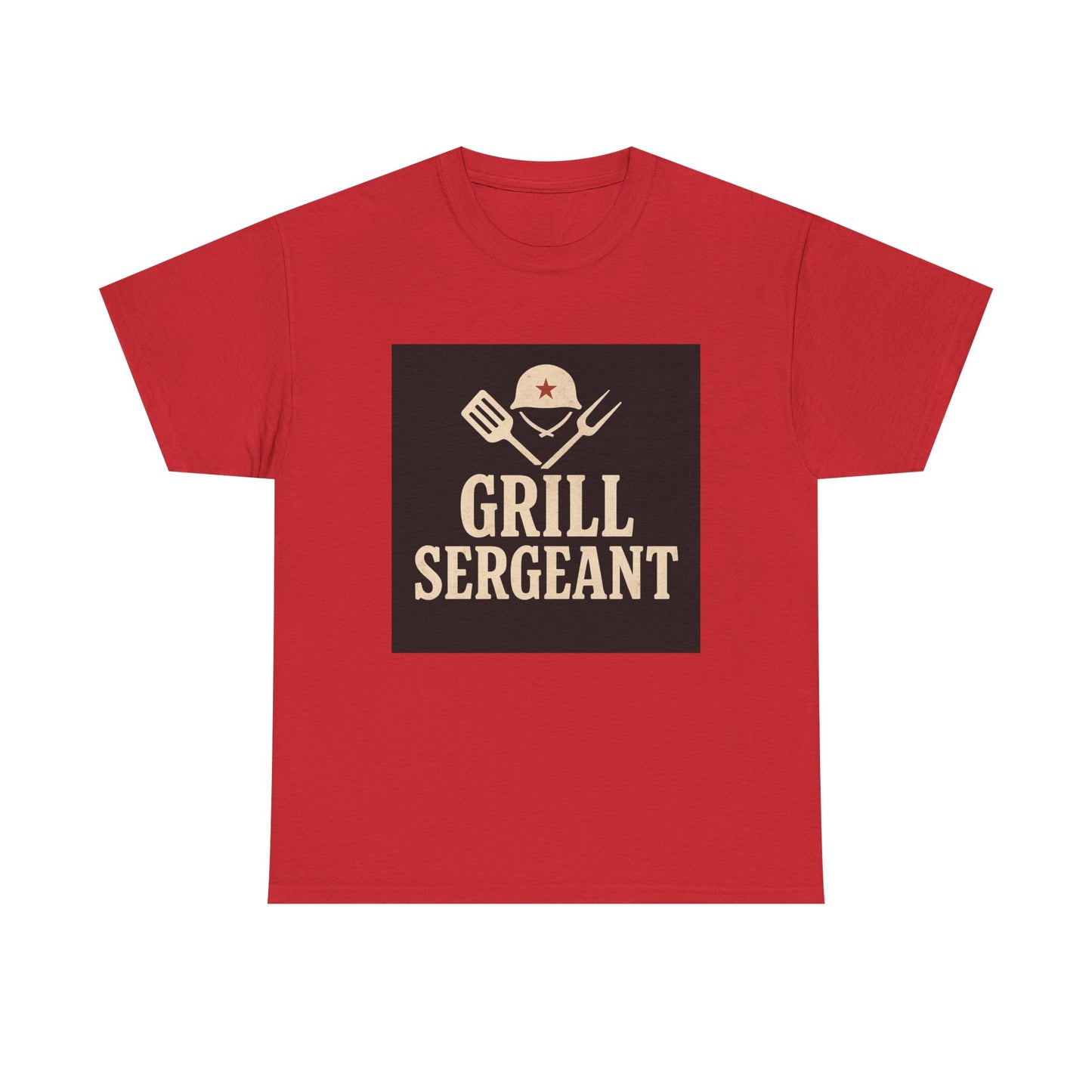 Grill Sergeant T-Shirt — Funny BBQ Chef Gift Shirt
