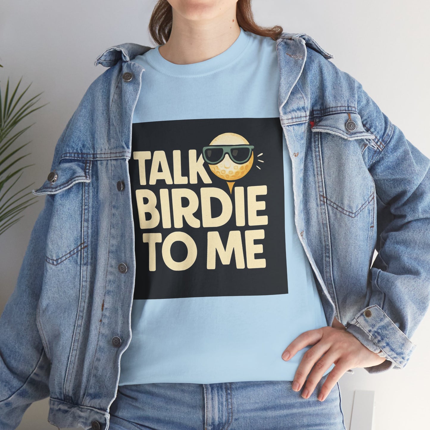 "Talk Birdie To Me" Funny Golf T shirt