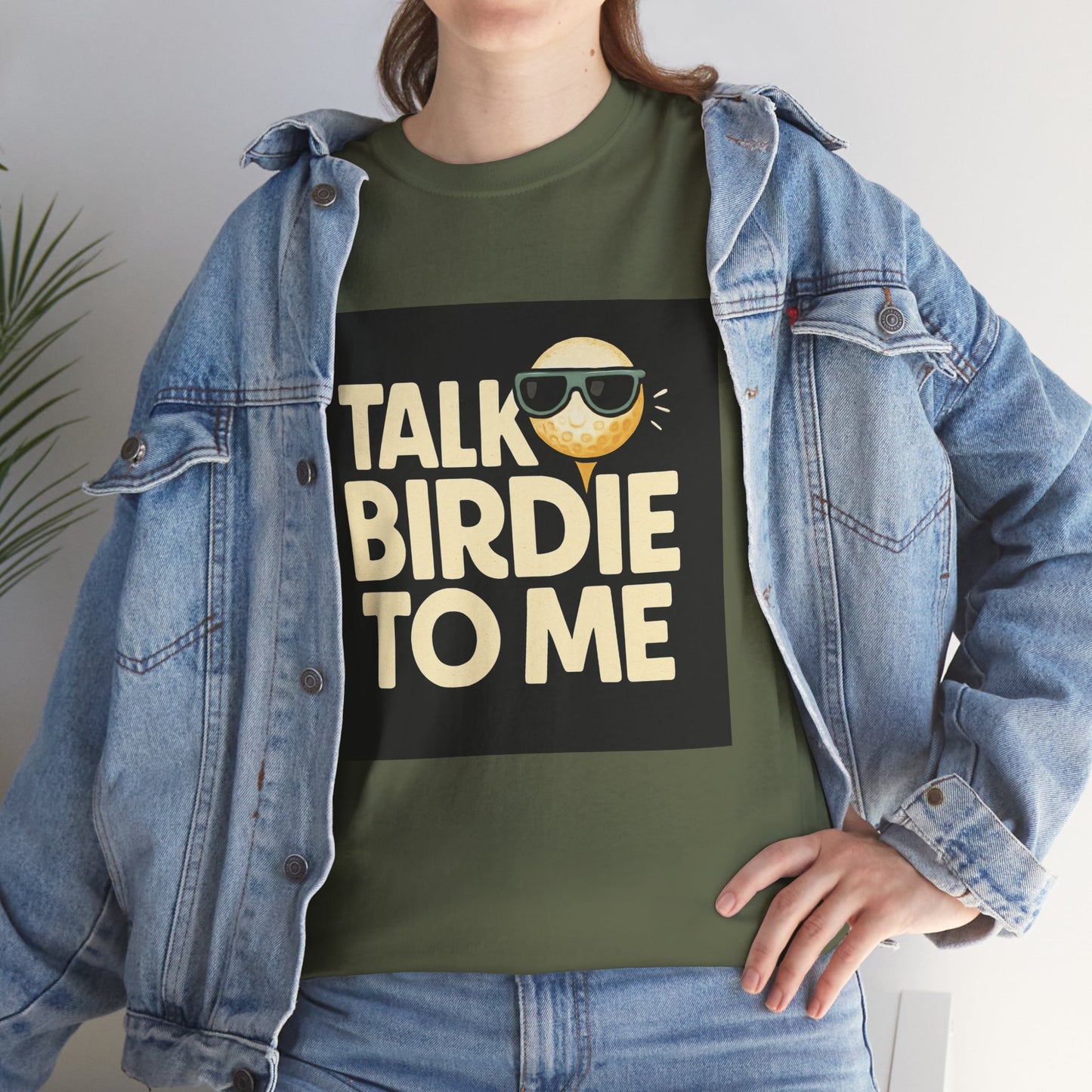 "Talk Birdie To Me" Funny Golf T shirt