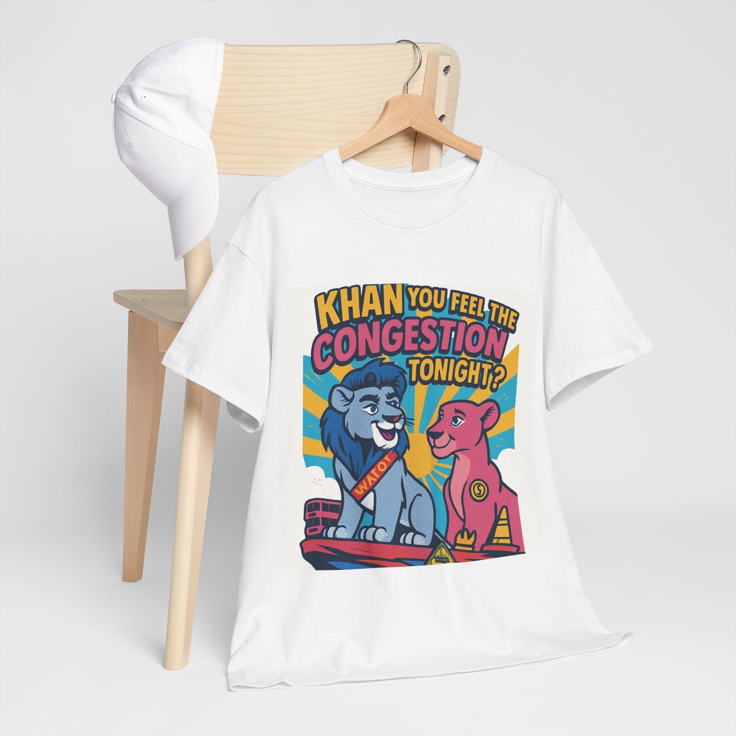 Khan You Feel The Congestion Tonight? Unisex Heavy Cotton Tee