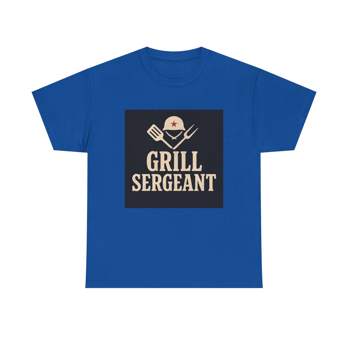 Grill Sergeant T-Shirt — Funny BBQ Chef Gift Shirt